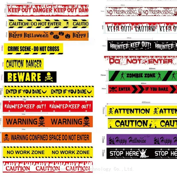 Printed Safety Caution Tape for Outdoor Construction & Event Safety Management photo-4