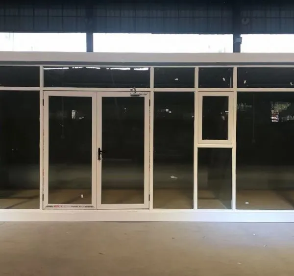 Quick Assembled Convenient Thermal Insulation Prefab House L5.95*W3*H2.8m Window Office House