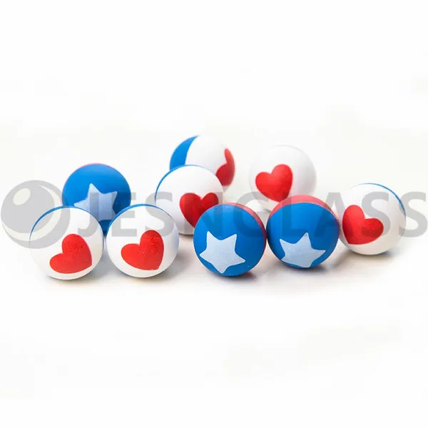 Factory Wholesale Various Design Bouncy Ball Printed Bouncy Toy Rubber Balls photo-5