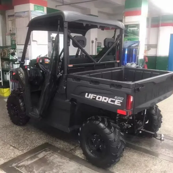 All Terrain Adult UTV 4x4 Farm Vehicle With 600cc Engine Automatic Shaft Drive Transmission 4WD and Differential Lock Equipped photo-3