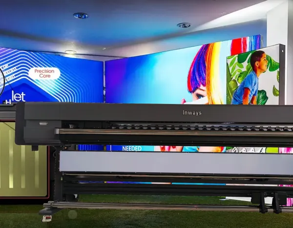 Wide Format Epson-head 3.2m UV Roll to Roll Printer With Pinch Rollers