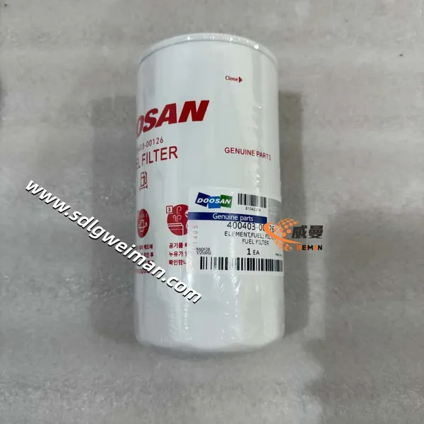 DOOSAN & DEVELON 400403-00126 FUEL FILTER photo-4
