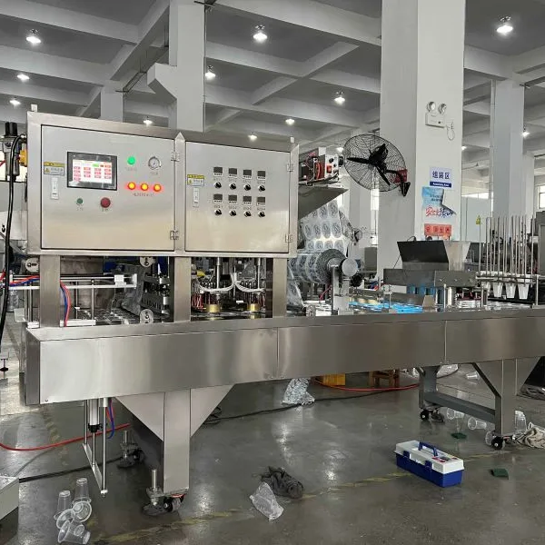 Water Cup Filling and Sealing Machine/Mineral Water Cup Filling and Sealing Machine/Sauce Cup Filling Sealing Machine photo-6