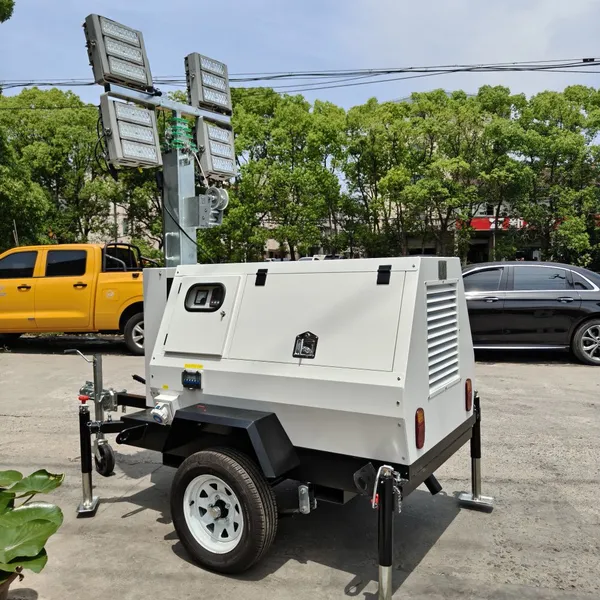 Mobile Light Tower | Portable Construction Lighting Tower photo-5