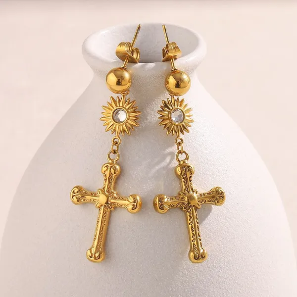 316L Surgical Steel Earrings, Lead-Free, Tarnish-Resistant, Mirror Polish, for Sensitive Skin, Bulk Wholesale photo-3