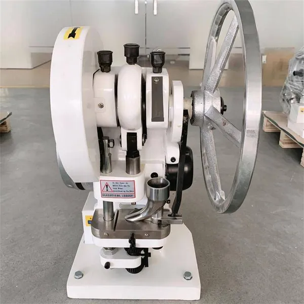 Single Punch Tablet Press for Effervescent Tablets, Round Tablets, and Cartoon - Shaped Tablets With Replaceable Molds photo-4