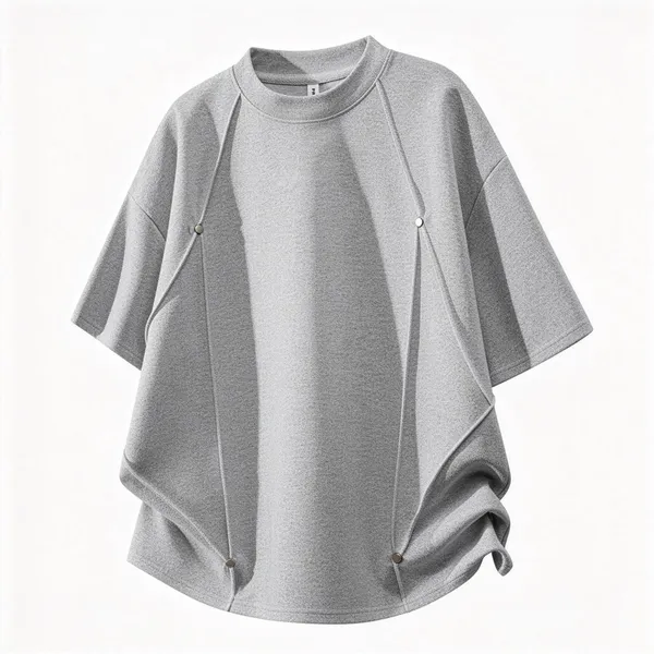 Men's Stylish Style Short-sleeved T-shirt photo-3