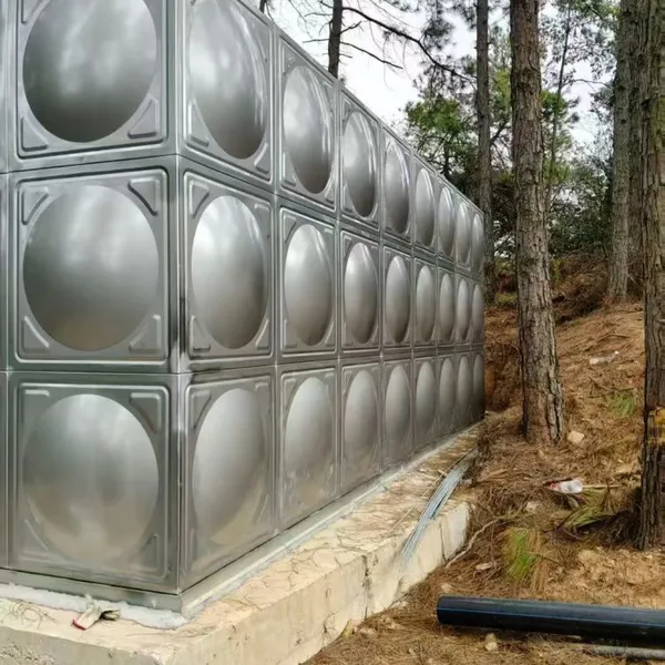 Top Quality Porcelain Enamel Steel Panel Type Water Tank for Dairy Processing Hot Water