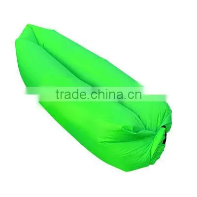 High Quality Waterproof Inflatable Lounger Portable Laybag for Camping Beach photo-4