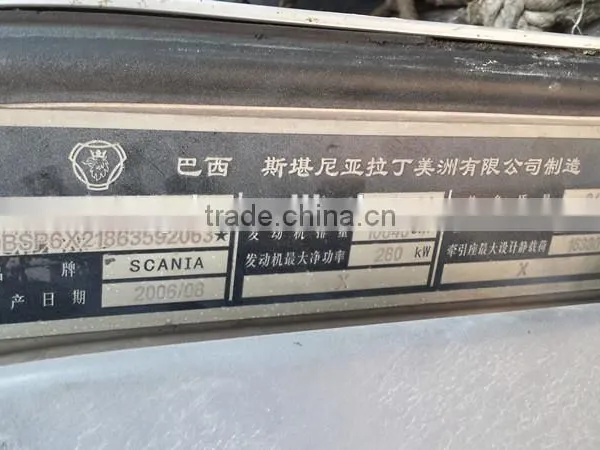 Used Sweden Made Scania Tractor Head P380 10 Wheels Scania Tractor Heads P380 Volvo FM12 Head photo-5