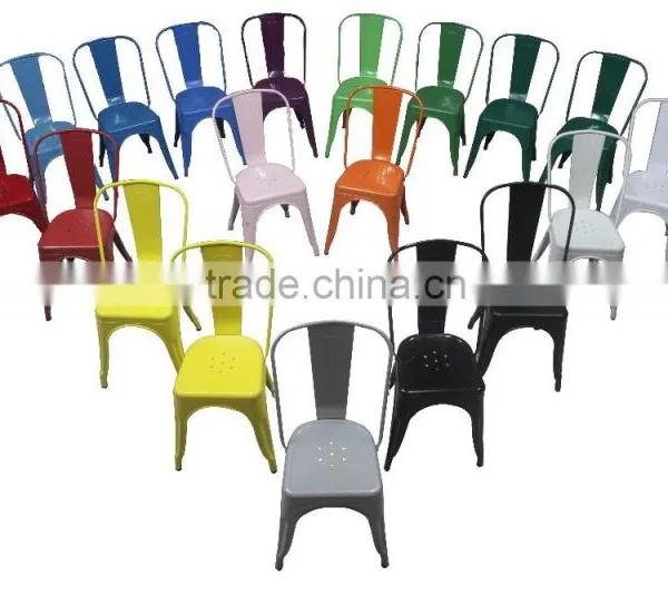 Different Colors Top Quality Home Metal Chair High Bar Stool for Dining Room Quality Choice photo-6
