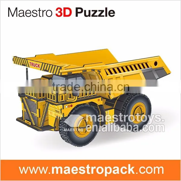 68PCS MINE-HAUL TRUCK Transportation 3d Puzzle