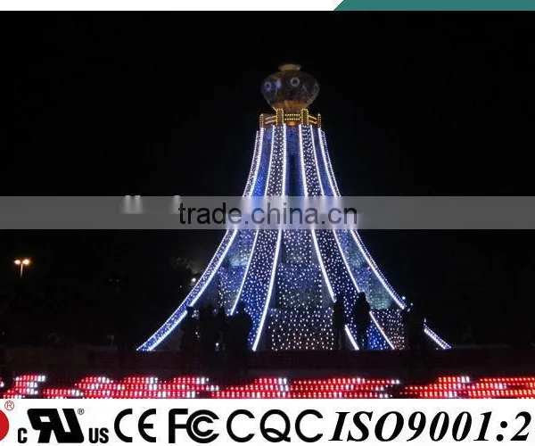 IP68 Waterproof Fantastic&romantic City Sculptures Landscape Lighting CE UL Approved photo-3