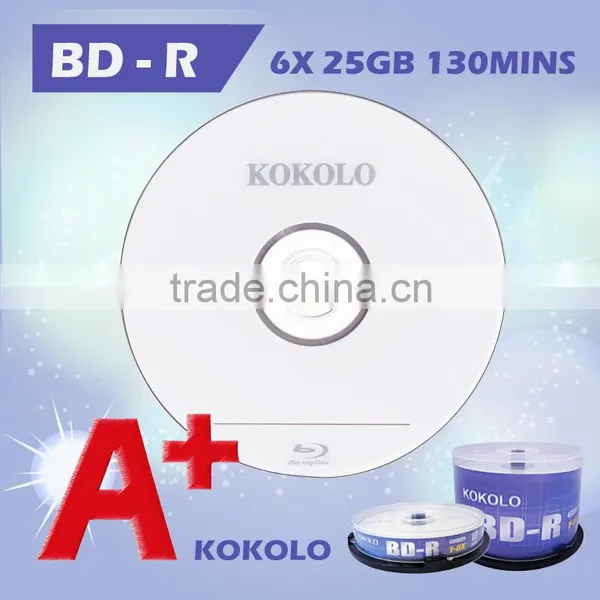 A+ Blank 25gb Blu Ray, Blu Ray Box With Spindle, Wholesale Taiwan