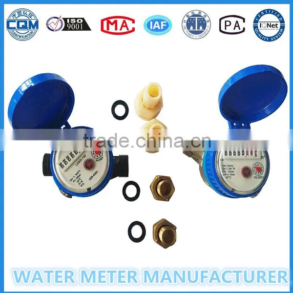 Single Jet Dry Type Brass Water Flow Meter photo-3