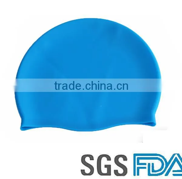 2016 New Style High Quality Silicone Rubber Swim Cap Customize Promotional photo-5