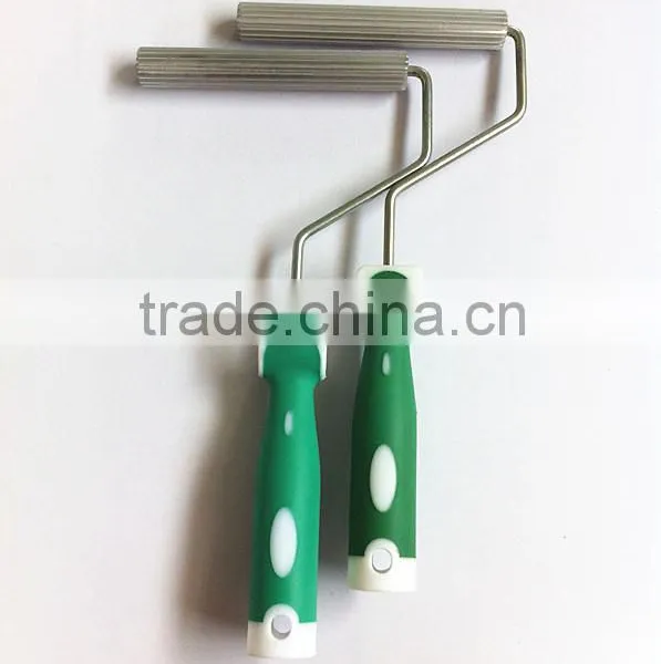 Wall Paper Tools Laminate Hand Roller Aluminium Spike Roller photo-3