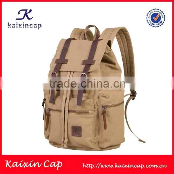 High Quality Backpack,hot Sale Custom Backpack Bag,fashion Simple Plain Canvas Backpack photo-5