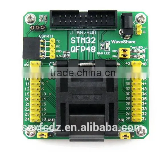 IC and BGA Test Socket for STM32F STM32L QFP48 photo-2