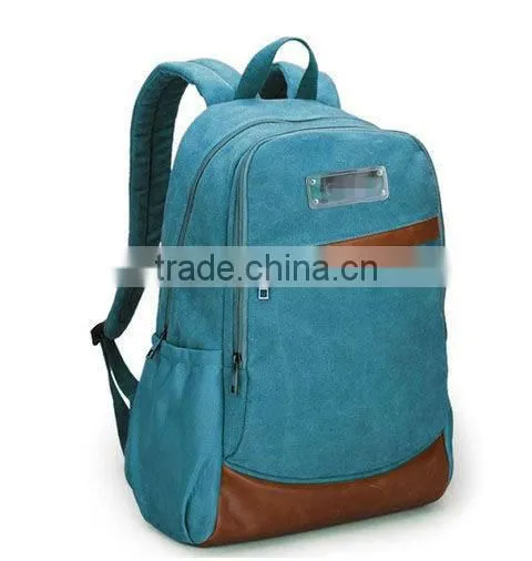 Canvas Backpack,Rucksack,Haversack School Bag for Students photo-2