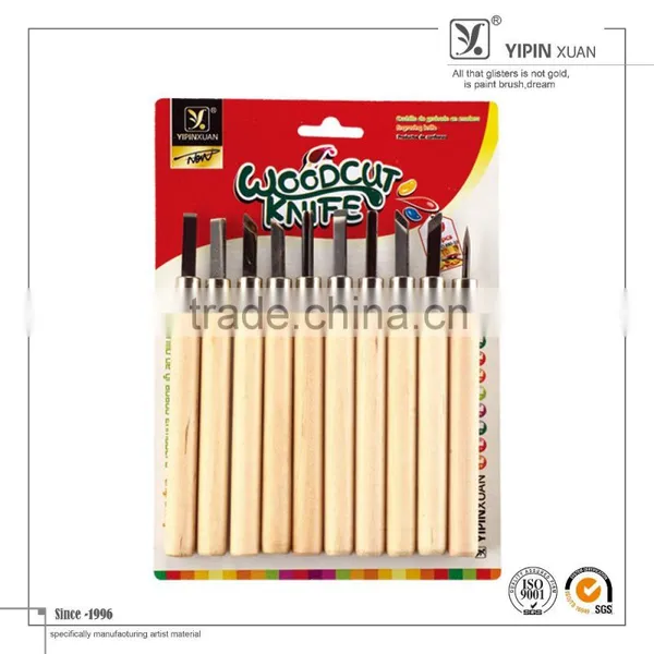 For Sale 10pcs Professional Wood Carving Tools