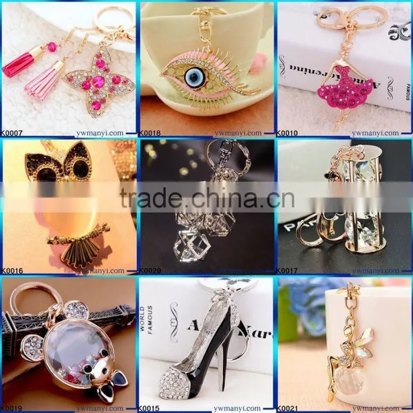 High-grade Keychain High Qulity Diamond, Rhinestone Horse Keychain Gifts K0058 photo-5