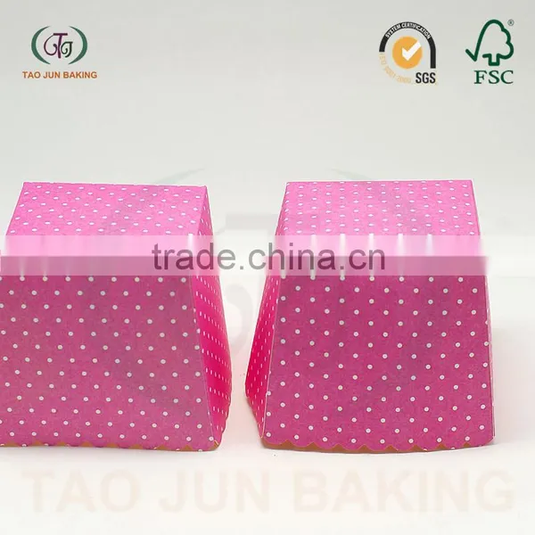Disposable Square Cupcake Liners Cups Paper Baking Cups for Cakes photo-4