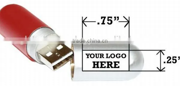 Plastic Case Mini Pill Usb 3.0 Flash Drive With 1GB Cheap Price photo-2