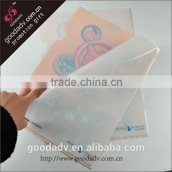 2015 New Arrival Promotional Item Office Stationery Plastic Snap File Folder photo-2