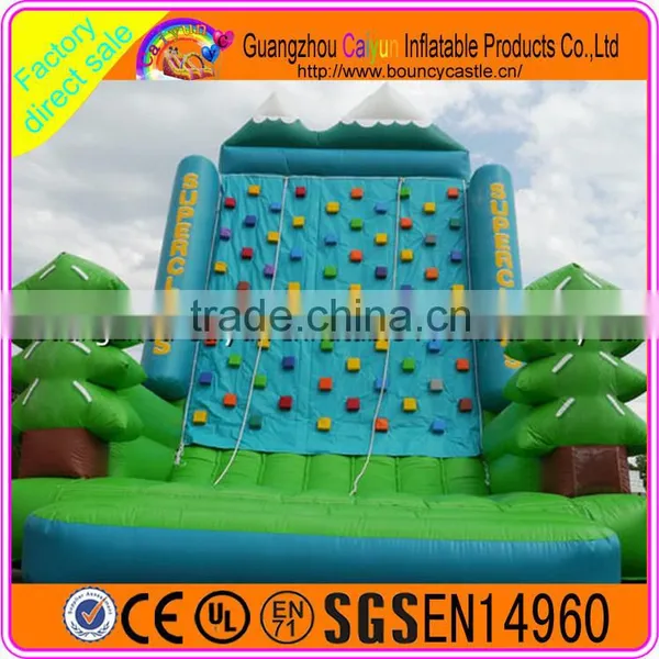 Factory Supply Inflatabel Rock Climbing Wall,backyard Inflatable Climbing Wall photo-2