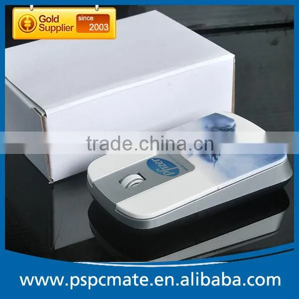 High Quality Promotional Gift Wireless Weblink Mouse With Full Color Printing photo-3