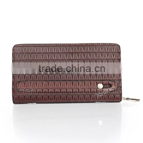Wholesale Leather Zipper Wallet Custom Made Purses photo-2