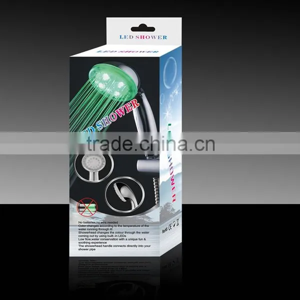 Red Light Shower Head Pretty Handheld Shower for Rain Room Led Shower Head photo-2