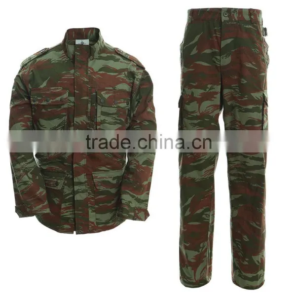 OEM Service Example Jungle Camo Military Dress Uniforms