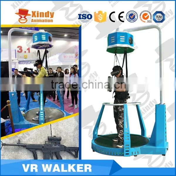 Latest Amusement VR Experience Games Equipment VR Walker VR Treadmill photo-2