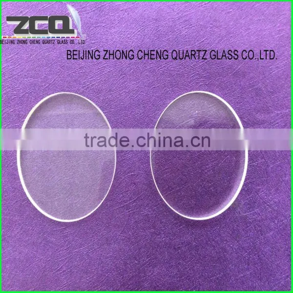 Hot Selling Rectangle Or Round Quartz Glass Plate photo-3