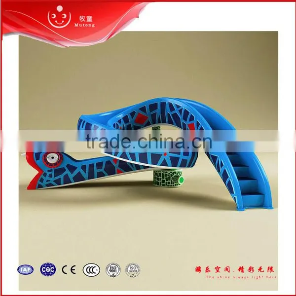 Hot Quantity Fiberglass Pool Play Equipment Water Slide Pool For Sale For Kids Quality Choice