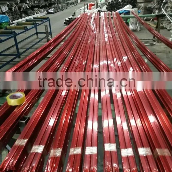 Slot Pipe Handrail Stainless Steel Glass Railing System photo-6