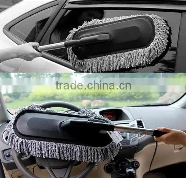 CB001 Telescopic Pole Microfiber Car Brush photo-2