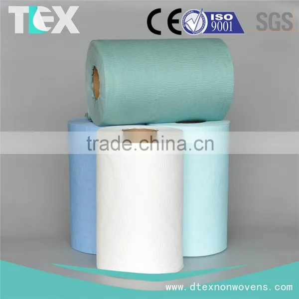 [D-TEX] Cellulose and Polyester Spunlaced Nonwoven Fabric for Converting Car Wipes photo-2