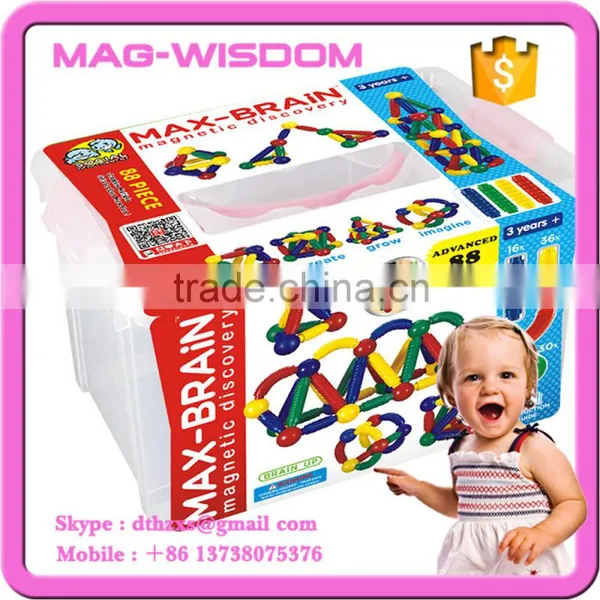 30 Pcs Magnetic Bar Toy Sample