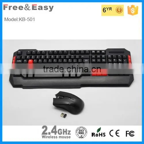2.4gGhz Wireless Type and Stock Products Status Wireless Keyboard and Mouse Combo photo-3