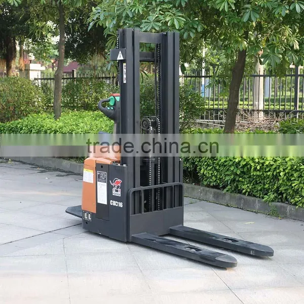 CE Certified Fully Powered Electric Pallet Stacker (CDD16) photo-4