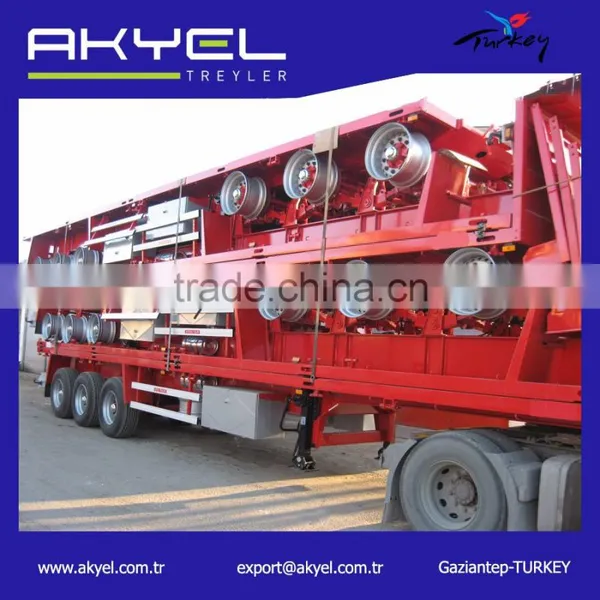 Direct Factory 3 Axle 40FT Flatbed Trailer For Sale/semi Trailer Flatbed photo-3