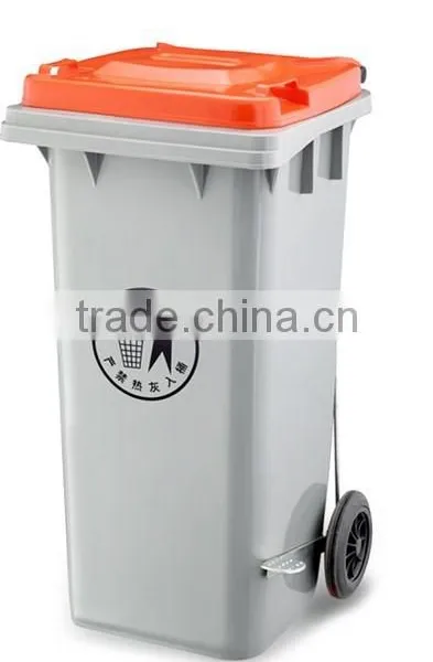 2015 Outdoor Kitchen Dustbin 120 Liter Trash Can Eco Friendly Waste Bin With Foot Pedal Garbage Can photo-5