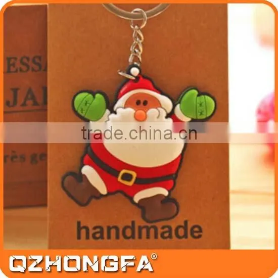 Christmas PVC Custom Keychain, Rubber Keychain Wholesale photo-4
