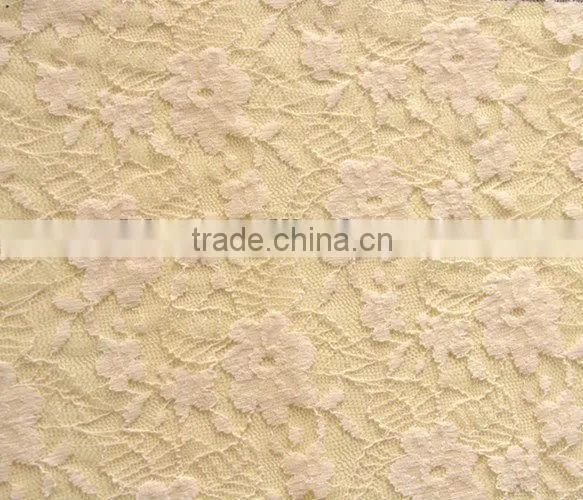 2022 Elastic Nylon Cotton Lace Fabric Wedding Lace Fabric photo-2