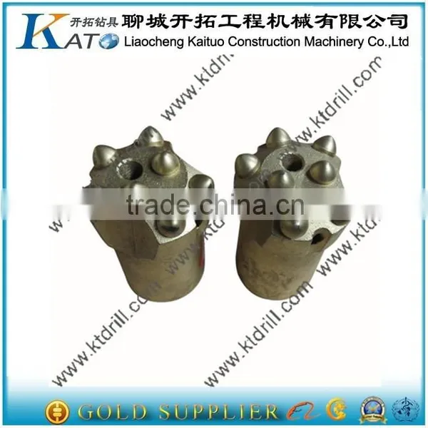 KT Hard Alloy Tapered Button Bit for Rock Drilling Tools