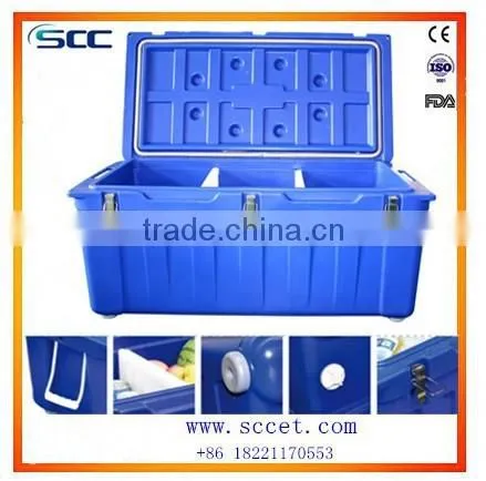 Roto Molded Non Plug-in Insulation Cooler Box Keeping Cool and Fresh Ice Chest photo-2