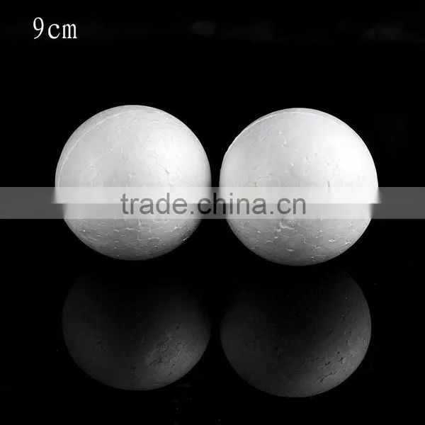 90mm Polystyrene Styrofoam Ball Craft Ball for Christmas Tree Decoration DIY and Wedding